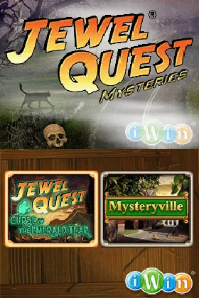 Jewel Quest - Mysteries - Curse of the Emerald Tear (Europe) screen shot title